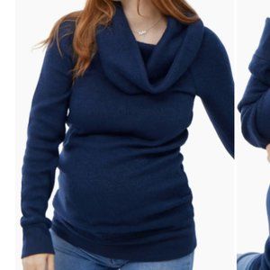 Ingrid & Isabel Cowl Neck Maternity Sweater